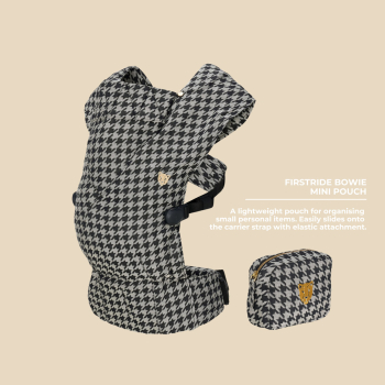 Bowie Baby Carrier Houndstooth